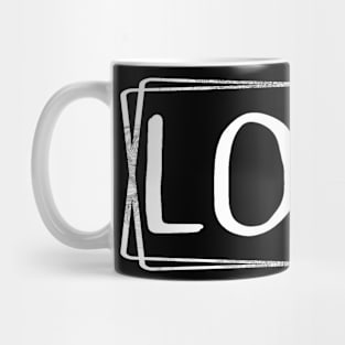 Love abstract Mug